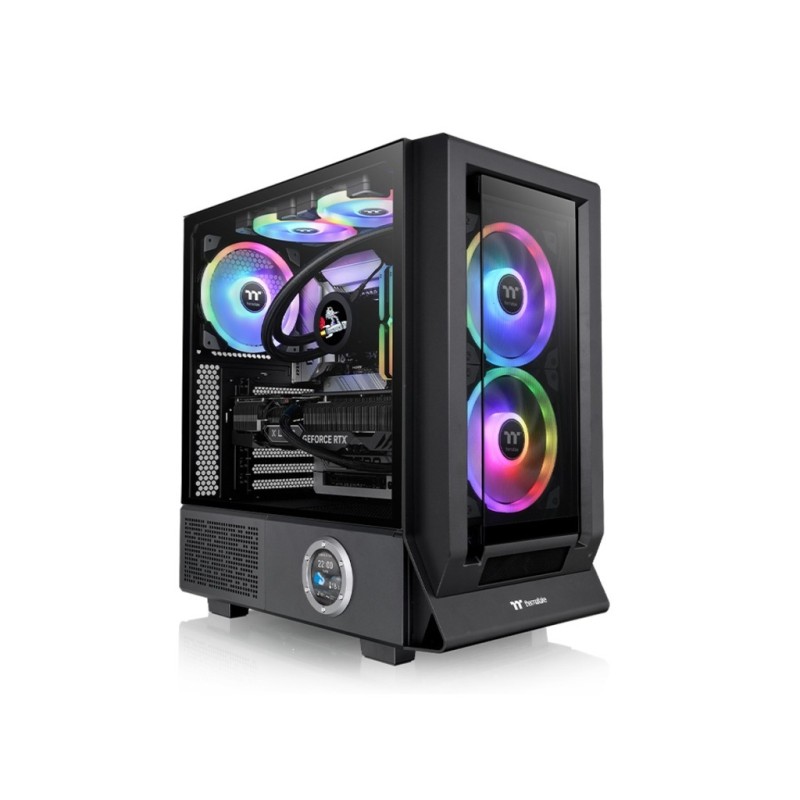 Thermaltake Ceres 350 MX Mid Mid Tower Case, ATX, Black, 2x 140mm ARGB fans, 1x 140mm fan