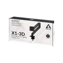 Arctic X1-3D desk mountgas spring monitor arm