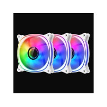 LC-Power LC-CF-120-ARGB-KIT-Wset 3x 120mm ARGB fan, white (bijeli)