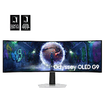 Samsung 49" OLED Monitor G93SD1800R, DQHD, 240Hz, 0.03msDP, HDMI, Micro HDMI, USB-C, HAS, Tilt