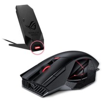 ASUS ROG SPATHA X gaming miš,12 programabilnih tipki, 6 ROGmikro prekidača, 19000 dpi, wireless