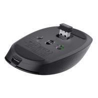 Trust OZAA compact wirelessmiš, 800-3200 dpi, optički,3 načina konekcije, punjiva baterija