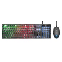 Trust GXT838 Azor Gaming Combo – RGB tipkovnica i optički miš