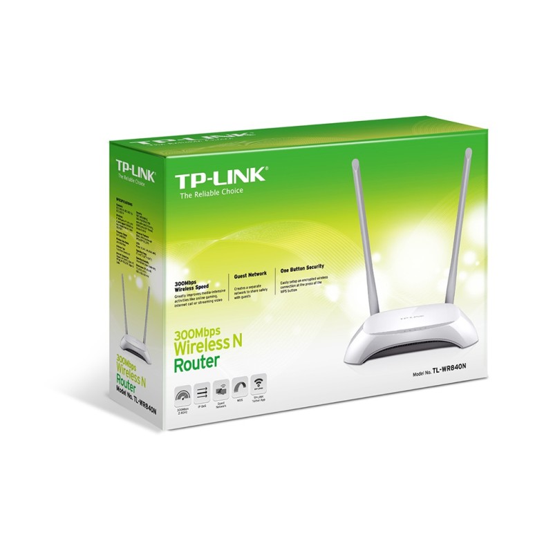 TP-Link TL‑WR840N – 300 Mbps 802.11n bežični usmjerivač s 4 LAN priključka