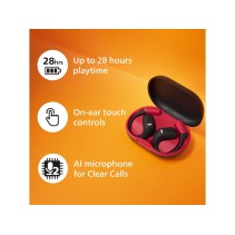 Philips TAA6709BK/00 sportske, BT slušalice, IP55 zaštita, do 28h reprodukcije