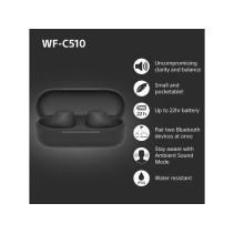 Sony bežične slušalice WF-C51011 sati trajanja baterije,s još 11 sati u kutijici za punjenje
