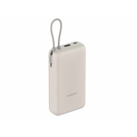 Xiaomi powerbank 20000 mAh 33W integrisani kabl, bež