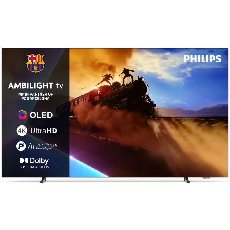 Philips 65''OLED770 4K TitanAmbilight s 3 strane 2.1 HDMI P5 AI perfect panel 120 HZ