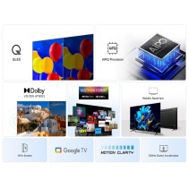 TCL 65"P7K 4K QLED TV 60HzGoogle TV HDR multi-formatHVA Panel Game Master Dolby Atmos