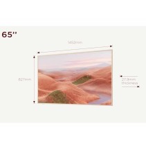 TCL 65"A300W NXTVISION 4K QLEDGoogle OS 144Hz VRR ART TVDolby Atmos Ambient mode HDMI 2.1