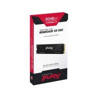 Kingston SSD 2TB NVMe M.2Fury Renegade, PCIe 5.0R/W : 14700/14000MB/s