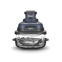 Ninja CRISPi 4u1 plavo/crna4 funkcije,prenosna friteza,snaga 1700W,2 posude 3.8L i 1.4L