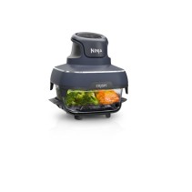 Ninja CRISPi 4u1 plavo/crna4 funkcije,prenosna friteza,snaga 1700W,2 posude 3.8L i 1.4L