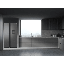 TCL Side by Side frižider631L, E, Invertersa dispenzerom za vodu