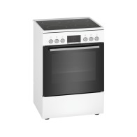 BOSCH električni štednjak Serie 4|, A, 66L, BIJELI EcoCleanDirect, Display