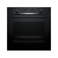 BOSCH pećnica Serie 6| CRNA, A, PIROLIZA, AutoPilot 30,71L,AirFry, Teleskopska vodilica, 10 progra