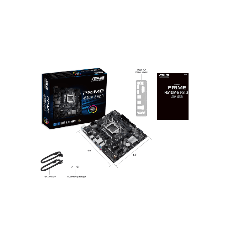 ASUS MB PRIME H510M-E R2.0Intel H470LGA12002xDDR4m.24xSATA,VGA,HDMI,DP, 6x USB