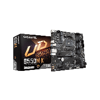 Gigabyte MB [B550M K]AM4 4xDDR4 2xM.2 4xSATA8xusB DP HDMI PS2 mATX