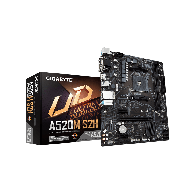 Gigabyte A520M S2H 1.2AM4 2xDDR4 M.2, 4xSATAVGA, DVI, HDMI 6xUSB mATX