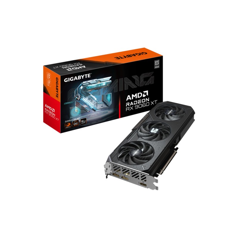 Gigabyte 9060 XT Gaming OC 16G 16GB GDDR6, 128-bit, 2x DP, 1x HDMI