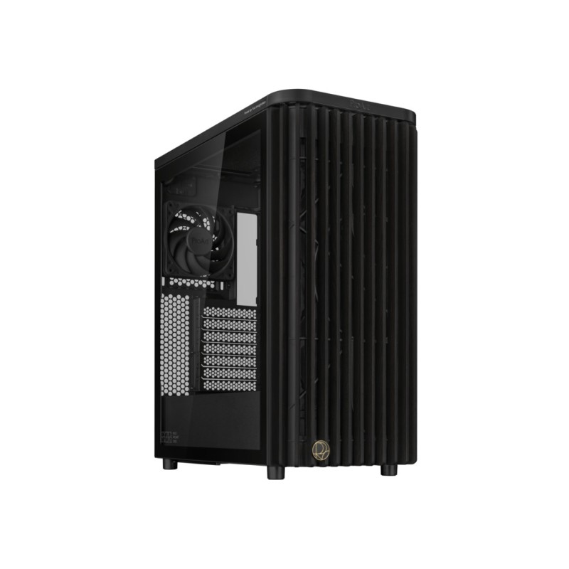 ASUS CASE PROART PA401 WOOD TGATX, 7 Expansion slots,2x 160mm fans, 1x 120mm fan