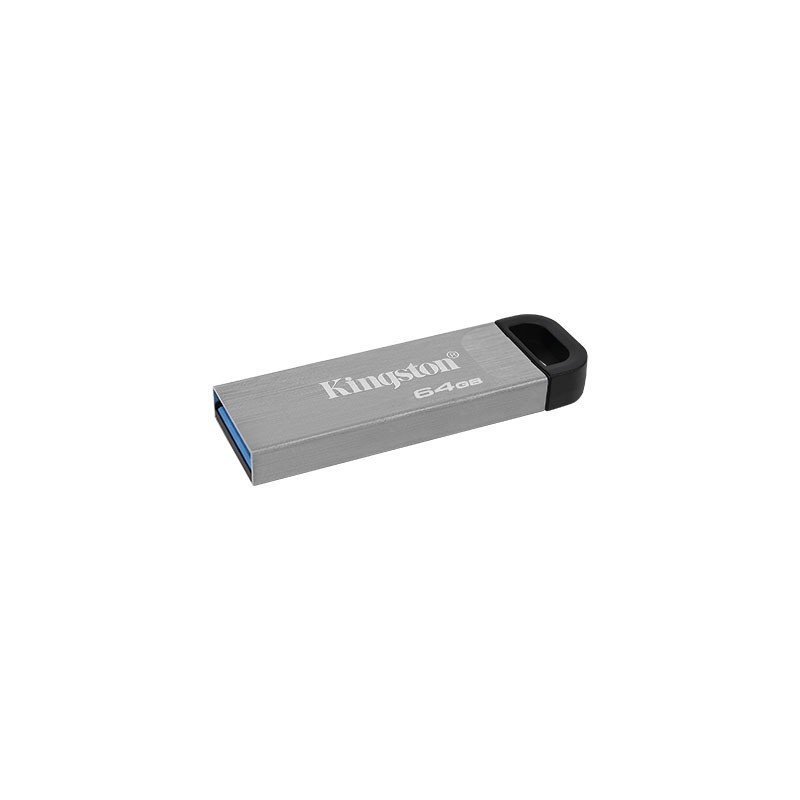 Kingston FD 64GB DTKN USB3.2DataTraveler KysonStylish Capless Metal Case,200MB/s read