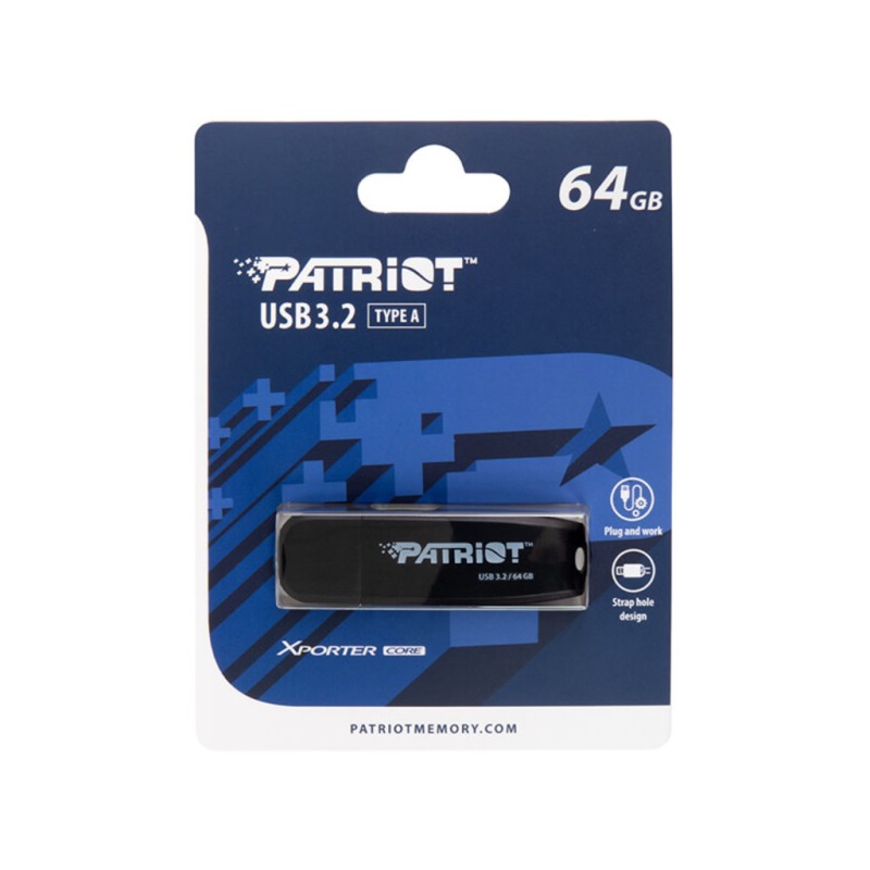 Patriot USB 64GB, 3.2Xporter Core