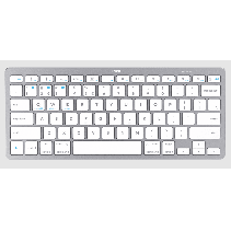 Trust Basics bluetoothwireless tastatura, ultra-thin, bluetooth 4.0, 10 m range, bijela