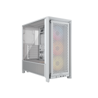 Corsair 4000D RS ARGB kućište s 3 x RS120 ARGB ventilatora, 360 mm hladnjak i 170 mm cooler