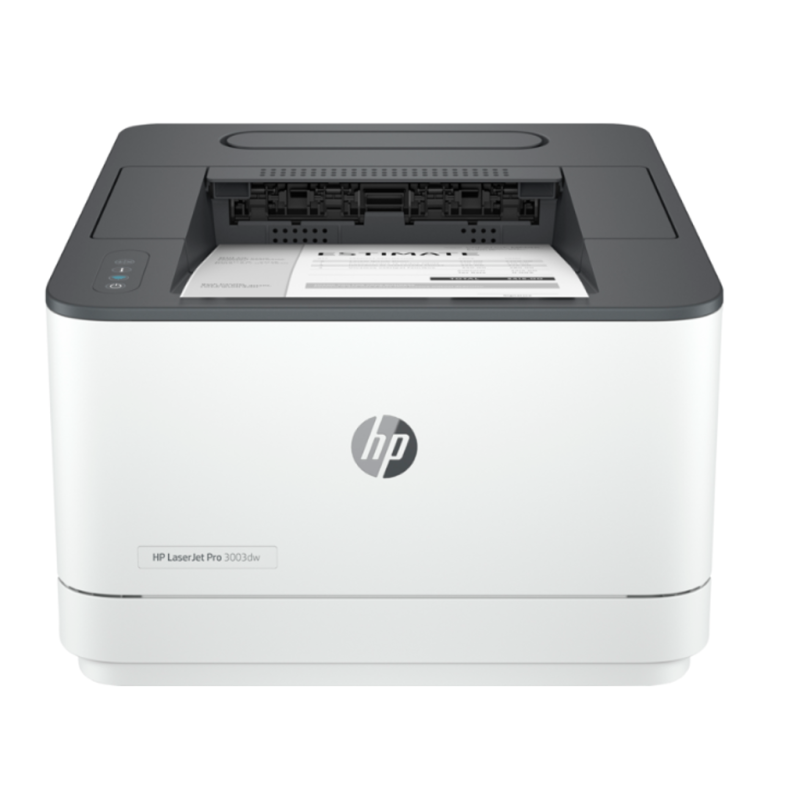 HP LaserJet Pro 3003dw – monokromatski laserski pisač, 30 str/min, automatski dupleks, bežično i Ethernet, 250 listova.