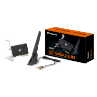 Gigabyte GCWBAX210-00-G PCIe Wi‑Fi 6 (AX210) 2.4/5/6 GHz + Bluetooth 5.2