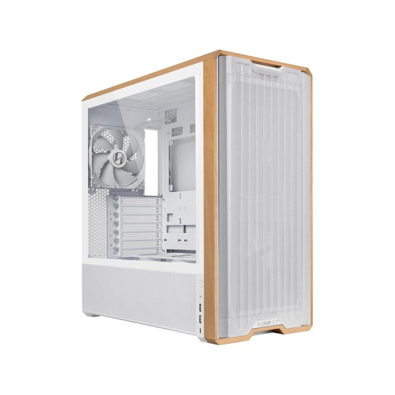 Lian Li Lancool 217 White ATX, 5x fans, Mid-tower 1x 140mm, 2x 120mm, 2x 170mm