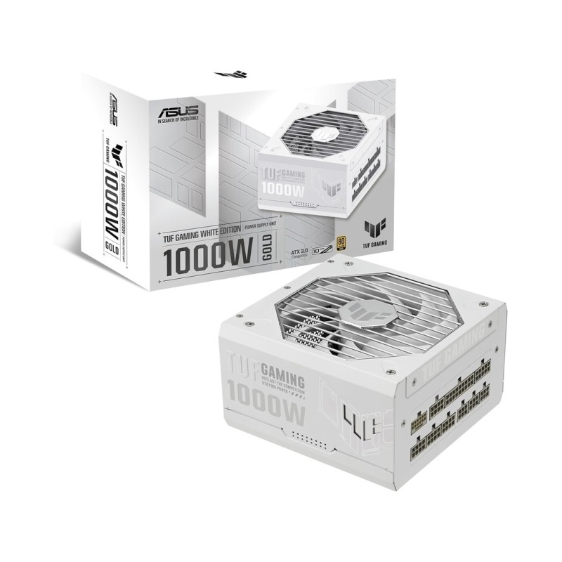 ASUS PSU TUF-GAMING-1000G-WHT1000W 80Plus GoldFull modular1x16pin4x8 pin5 x SATA