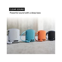 Sony SRS‑XB100 Bluetooth zvučnik plava – Extra Bass, 10 W, 10 h trajanje baterije, IPX5 vodootporan