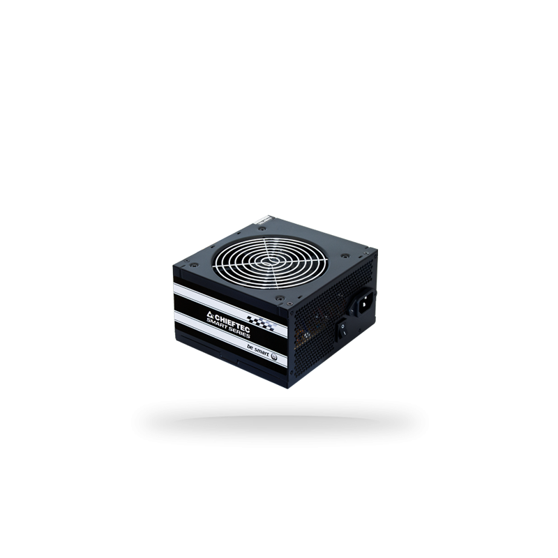 Chieftec PSU 500W GPS-500A8Smart seria,12cm fanActive PFC,85+Efficiency,1xPCIe,3xSATA