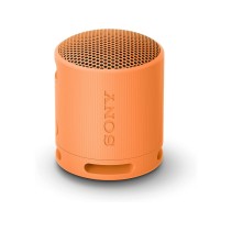 Sony SRS‑XB100 Bluetooth zvučnik, Extra Bass, narandžasti, 10 h baterija, kompaktan dizajn.