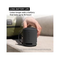 Sony SRS‑XB100 Bluetooth zvučnik, Extra Bass, narandžasti, 10 h baterija, kompaktan dizajn.