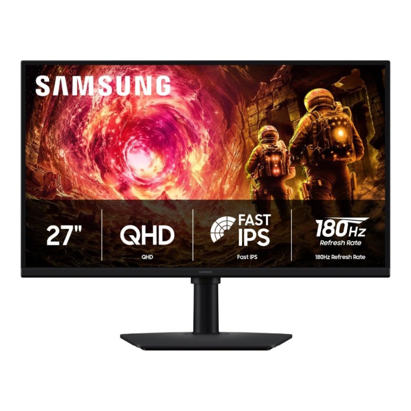 Samsung Odyssey G50 27” FQHD 180 Hz 1 ms IPS monitor – DP, HDMI, HAS, nagib, okret, zakret