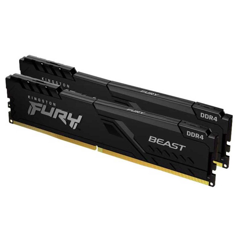 Kingston Fury Beast DDR4 16 GB (2 × 8 GB) 3600 MHz CL17 288‑pin DIMM