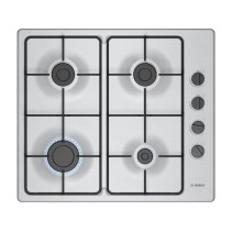 Bosch PBP6B5K80 Plinska ploča Serie 2 – nehrđajući čelik, 4 plamenika, snaga 1‑3 kW