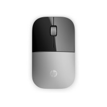 HP Z3700 Srebrni bežični miš – 1000 DPI, Bluetooth/2.4 GHz, ambidextrous dizajn, dugotrajna baterija.