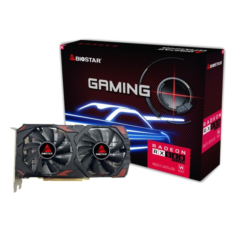 Gainward RX 580 8 GB GDDR5 256‑bit 2048‑SP grafička kartica – 1×DVI, 3×DP, 1×HDMI