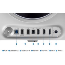Samsung 27” Odyssey G60SD OLED QHD 2560×1440 360 Hz 0,03 ms 250 cd/m² – 2 HDMI, DP, 2 USB
