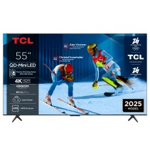 TCL 55" C61KS 4K QD‑Mini LED TV, 60 Hz, Google TV, Game Master, Dolby Atmos, Onkyo 2.1, HDR Premium