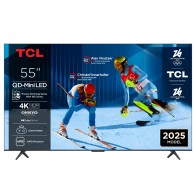 TCL 55" C61KS 4K QD‑Mini LED TV, 60 Hz, Google TV, Game Master, Dolby Atmos, Onkyo 2.1, HDR Premium