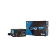 Inter‑Tech SSP‑750RT2 750 W 80 PLUS Gold ATX napajanje, aktivno hlađenje, crna boja, 12 cm ventilator.