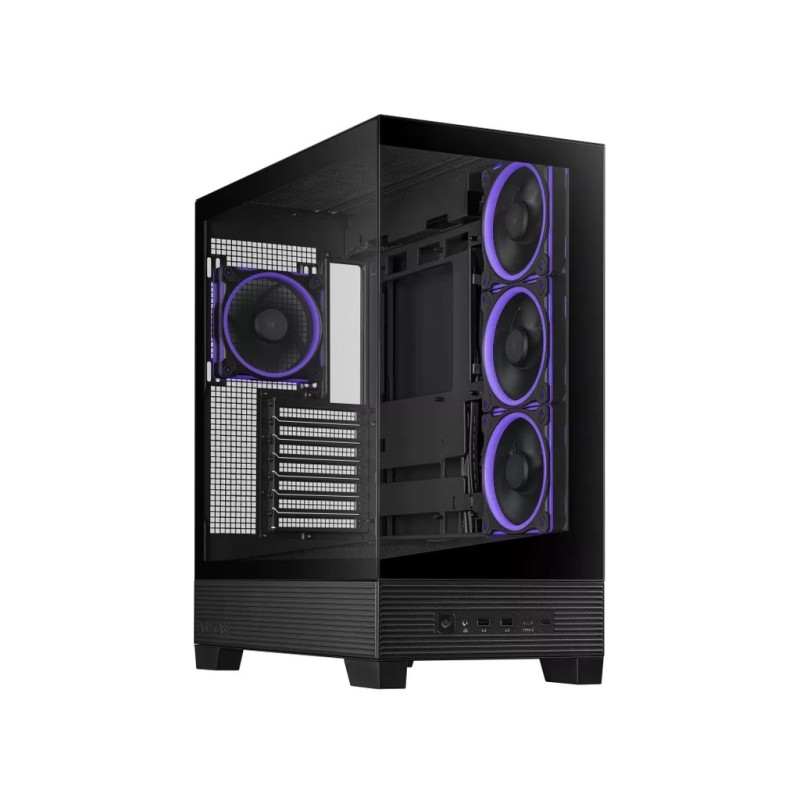 ASUS CASE A31 PLUS TG ARGB BLKMid-tower, ATX, 7 Expansion4x ARGB 120mm fans