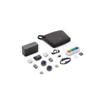 DJI Mic Mini 2 – bežični set s 2 TX, 1 RX i punjačkim kućištem, 2,4 GHz, do 250 m dometa, 10 h trajanja baterije.
