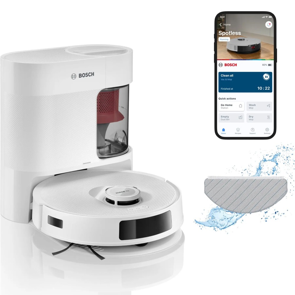 Bosch Spotless Advanced+ robot usisivač BCRD2W 11.000 Pa