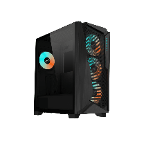 Gigabyte CASE C301G Black3xARGB fans(1xRear 3xFront )GPU H : 400mm Dust filter